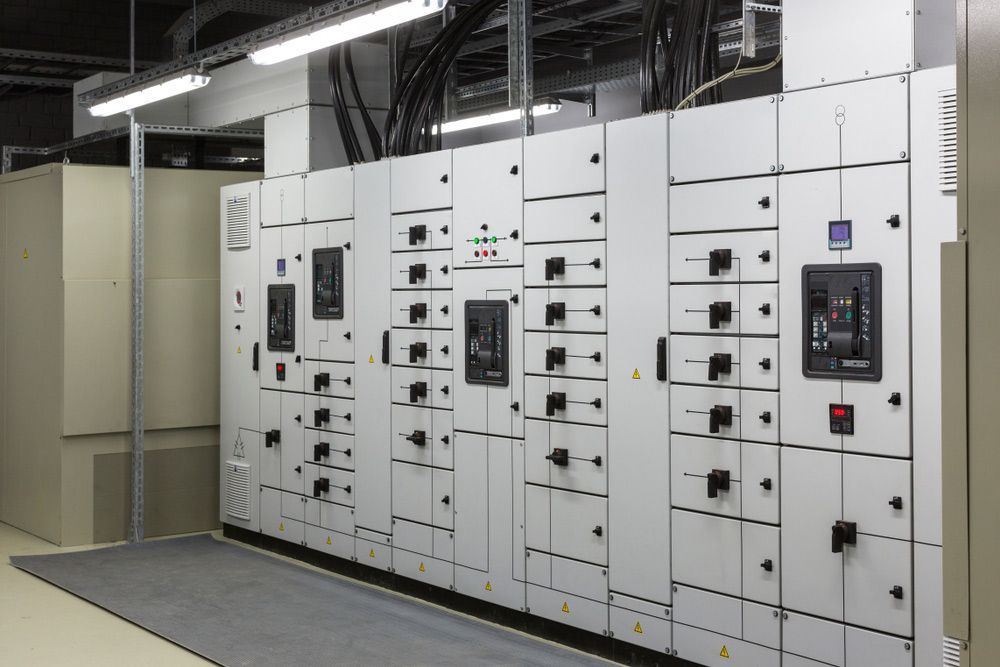 There Are A Lot Of Electrical Panels In This Room — Wylec In Newcastle, NSW
