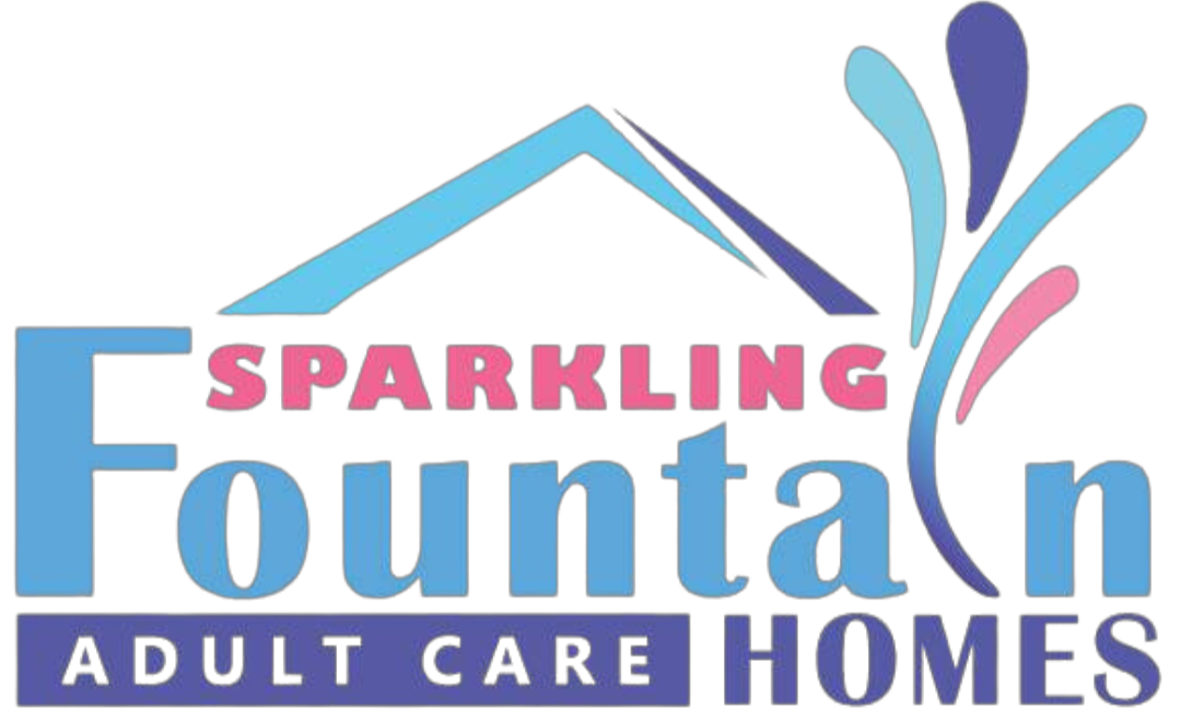 logo for sparkling fountain adult care homes