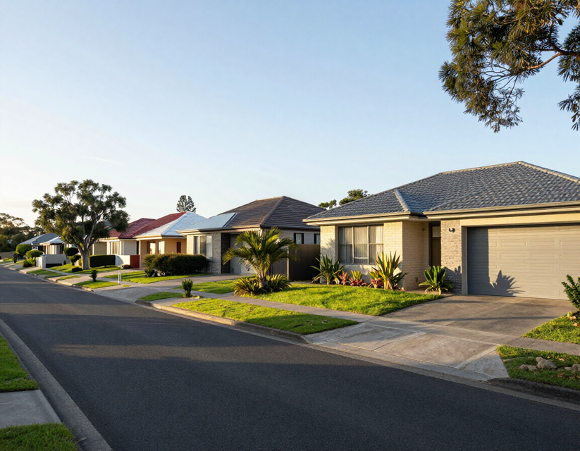 Helensvale streetscape