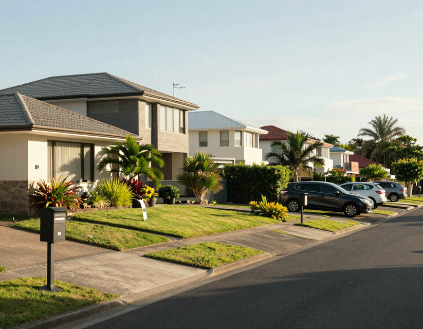 Coomera streetscape