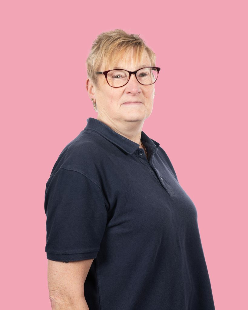 Tracey cleaner and support worker at HP