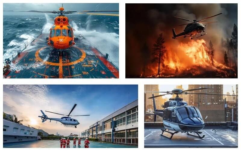 Helipad Usage and Applications 
