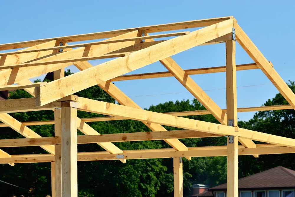 Construction Of Wooden Trusses Of Thick Boards — Trussted Frames & Trusses in Central Coast, NSW