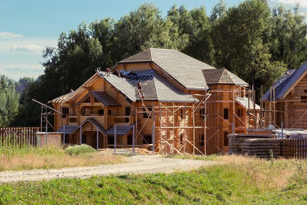 Big House With Timber Framing — Trussted Frames & Trusses in Cessnock, NSW