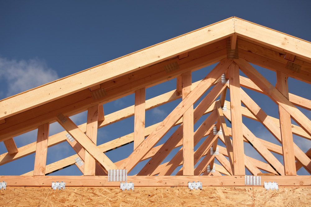 New Build Home Construction Site Framing — Trussted Frames & Trusses in Singleton, NSW
