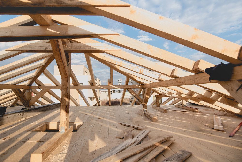 House Framing Installing the Roof Trusses — Trussted Frames & Trusses in Armidale, NSW