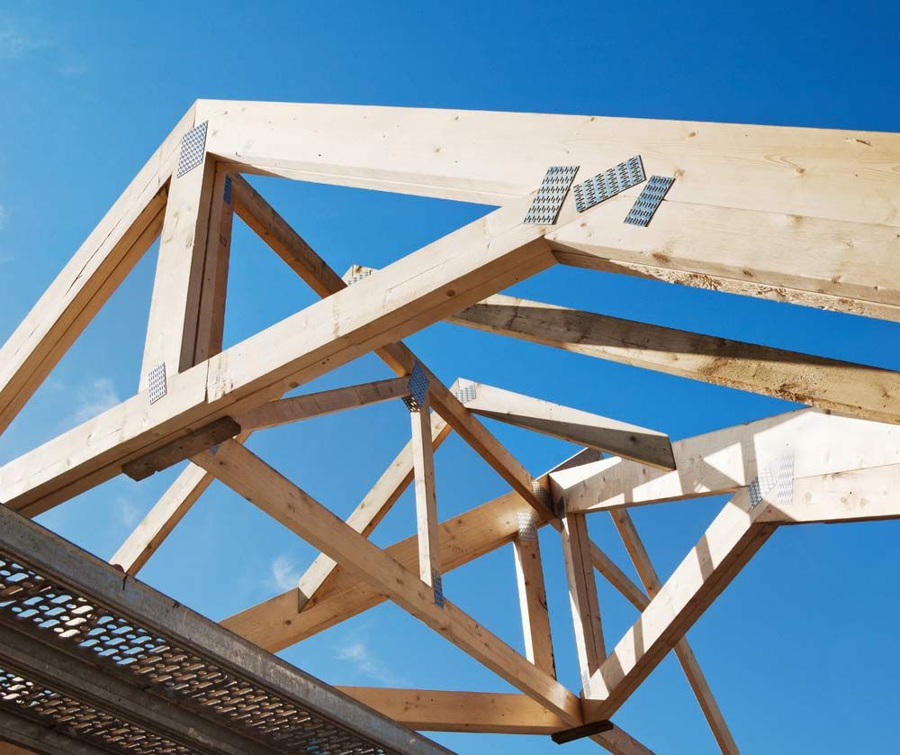 Home Wooden Rafters — Trussted Frames & Trusses in Armidale, NSW