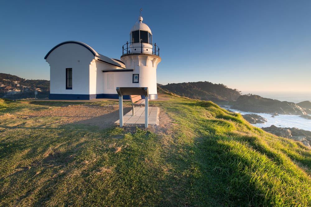 Sunrise At The Tacking Point Lighthouse At Port Macquarie — Trussted Frames Trusses in Port Macquarie, NSW