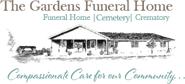 The Gardens Funeral Home footer logo