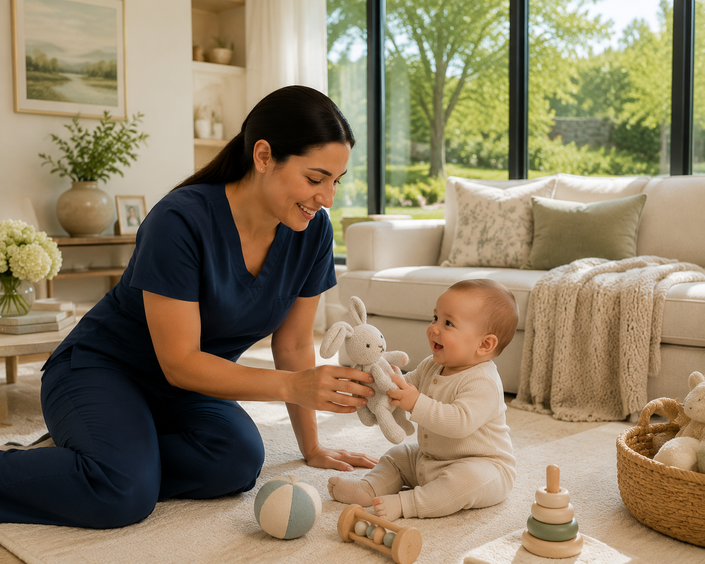 nanny services infant daytime care