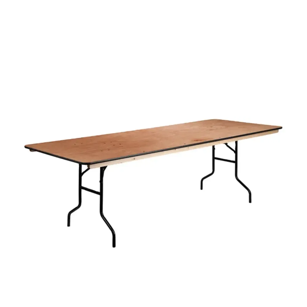 Rectangle Wooden Folding Banquet Table