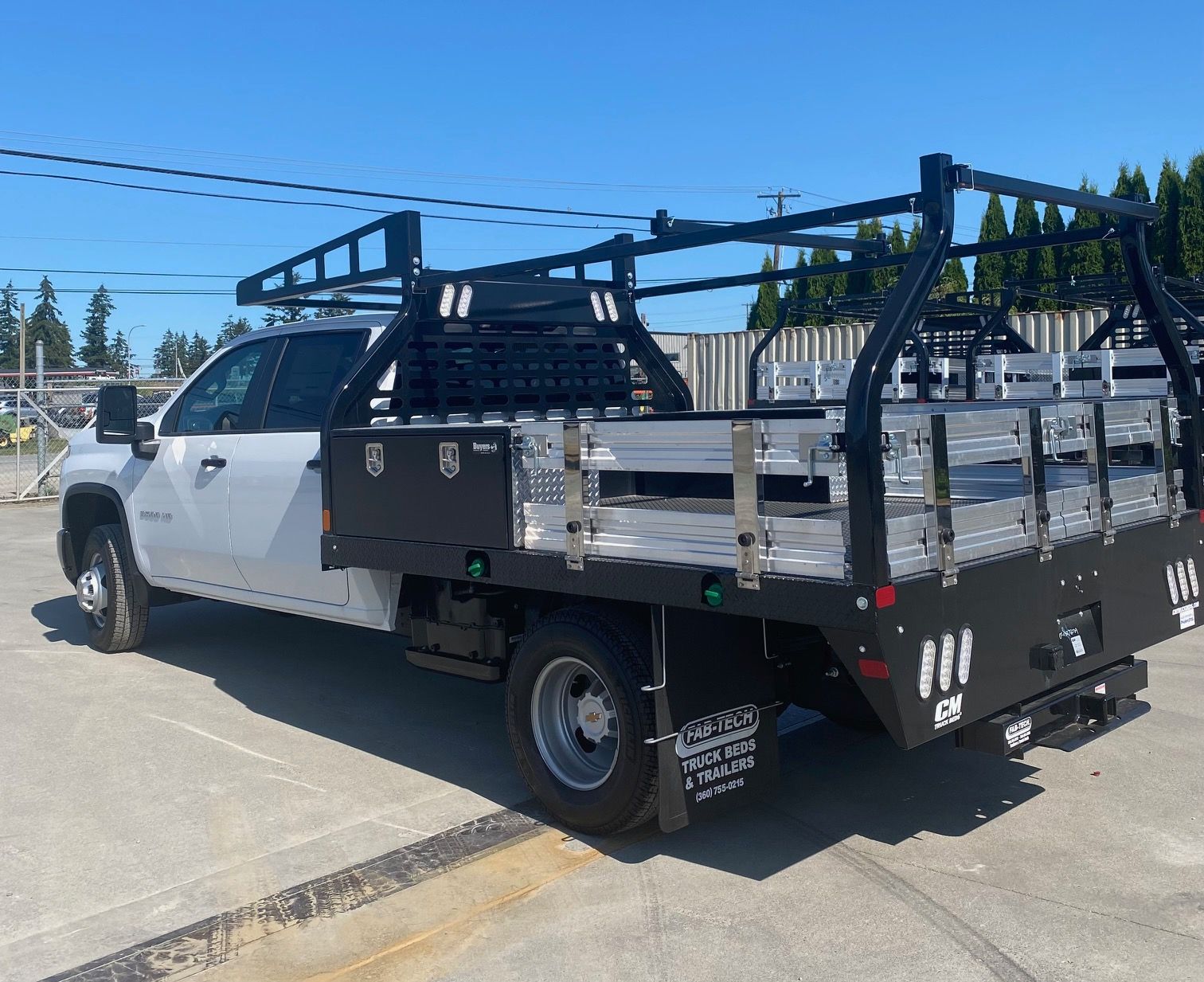 10' Contractor Body on CHEVY 3500