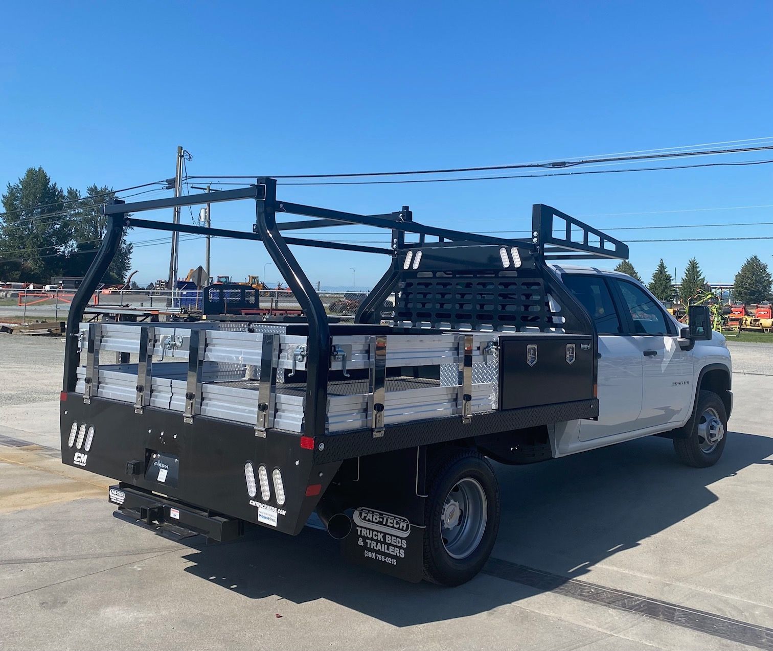 10' Contractor Body on CHEVY 3500