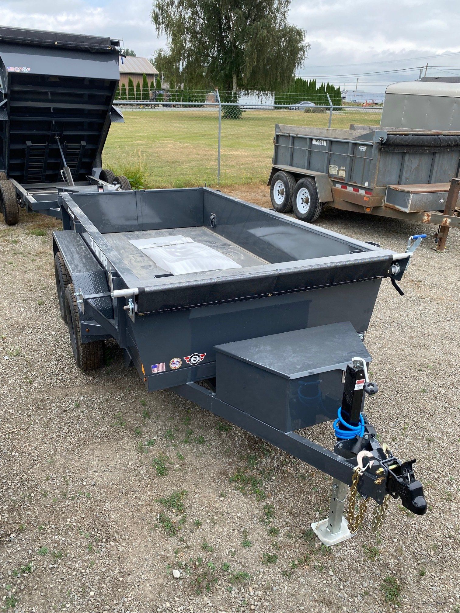 Lamar dump trailer