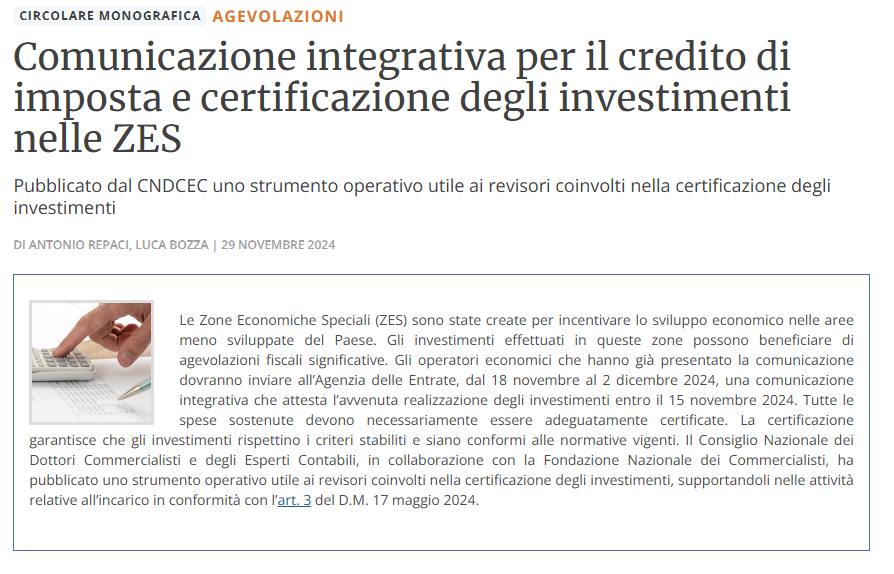 Articolo redatto dal nostro Partner su Mysolution 