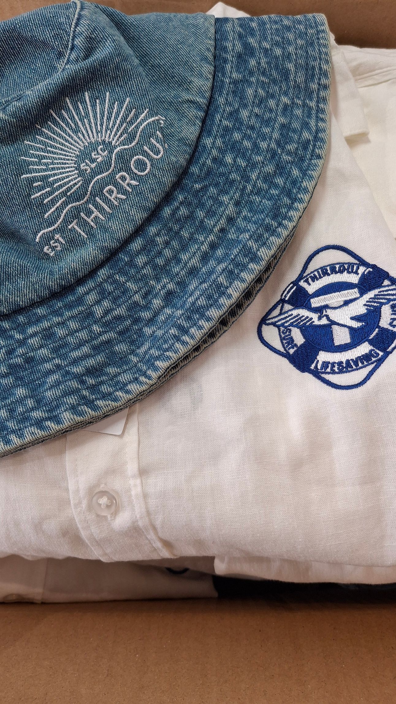 A Jean Bucket Hat — NMTG Embroidery In Helensburgh, NSW
