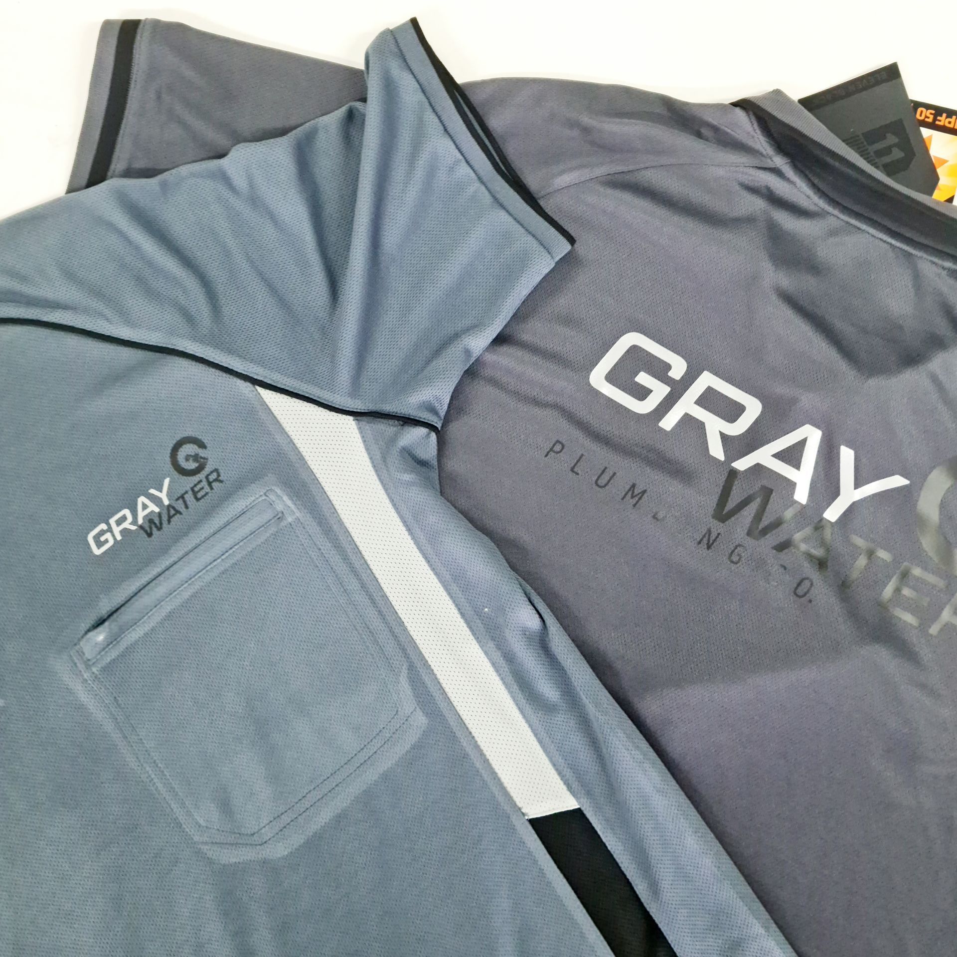 A Blue And Grey Workshirts — NMTG Embroidery In Kiama, NSW