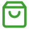 Shopping bag icon