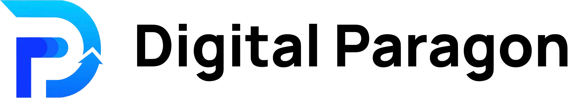 Digital Paragon logo with a blue stylized āDā icon and black text