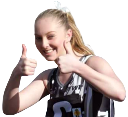 Hannah McGuire Thumbs Up