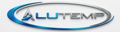 Logotipo de ALUTEMP, expertos en aluminio, PVC y cristal templado en León, Guanajuato