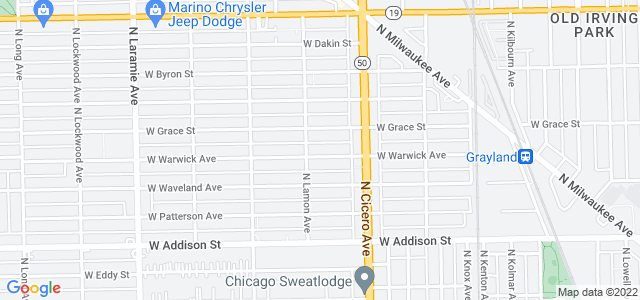 Map of business location