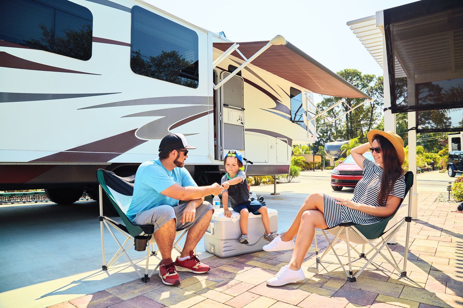 RV Park Family Bonding
