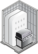5′ x 5′ STORAGE UNIT