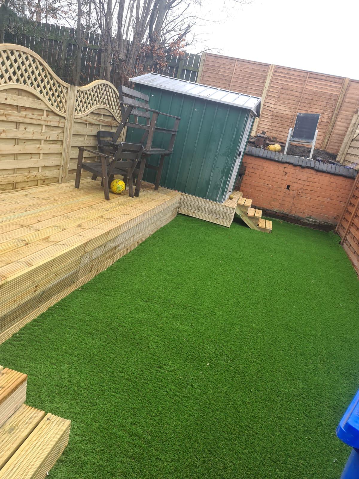 Artificial grass in Kirk Hallam Ilkeston