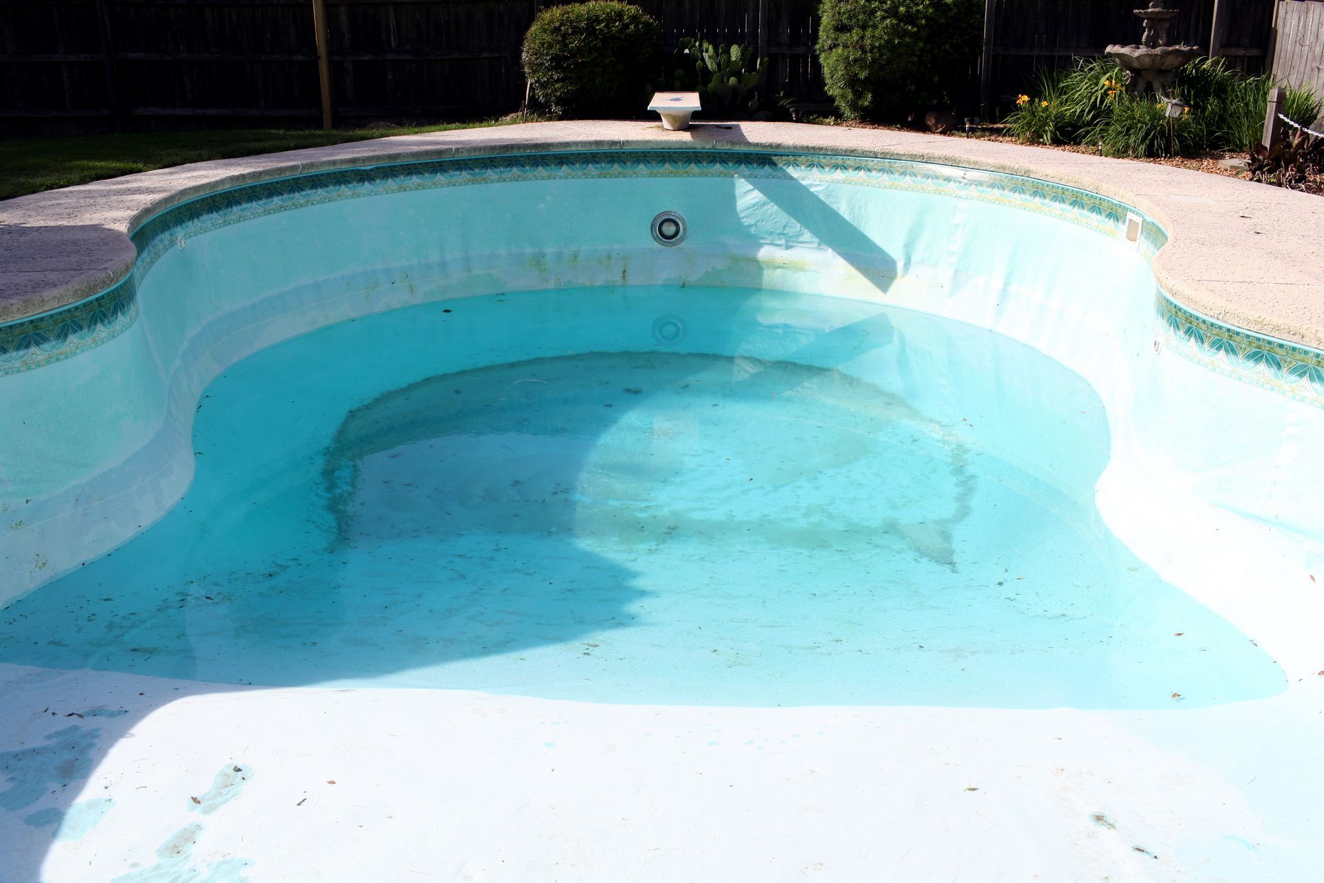 Empty Pool — Dallas, TX — Heavenly Pools