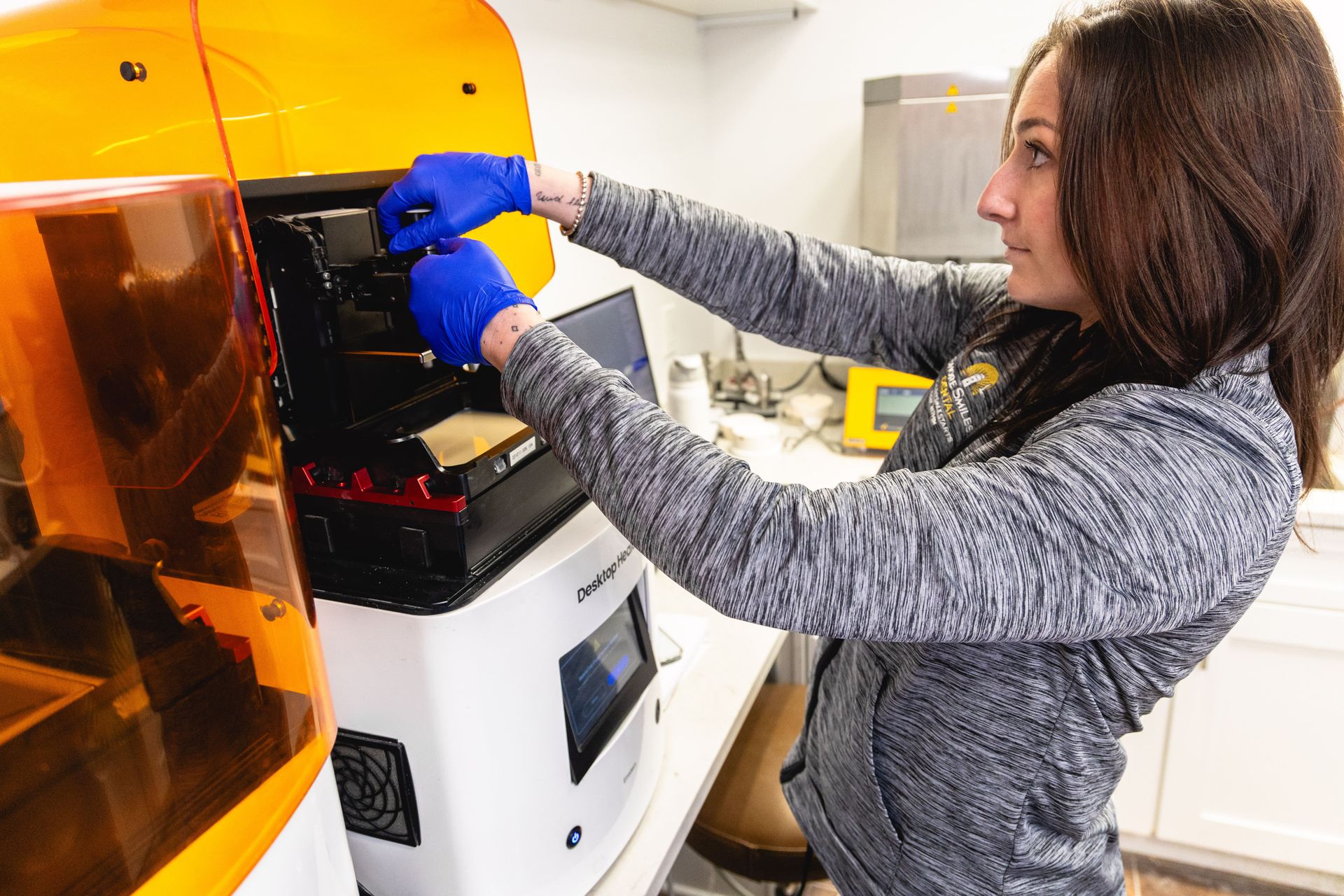 Lab Print Machine Technology | Advanced Dentistry in North Massapequa NY