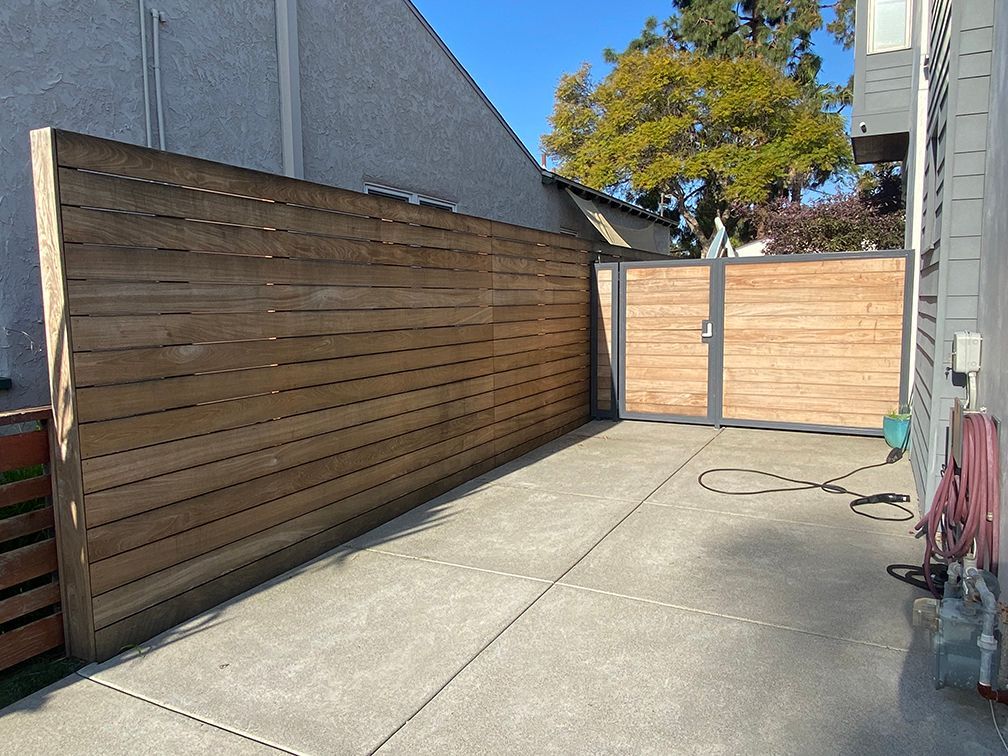 Before Wooden Gate — Gardena, CA — Teak Healers LLC