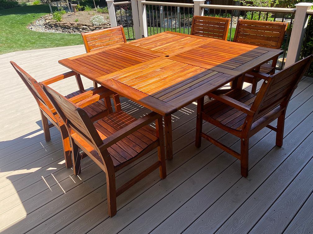 After WoodenBench — Gardena, CA — Teak Healers LLC