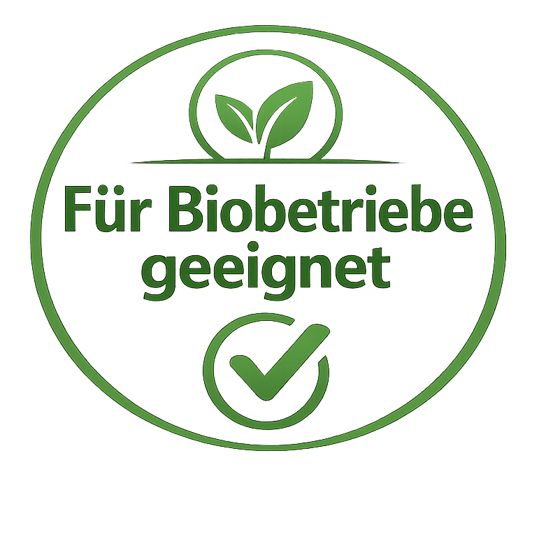 Siegel: Für die BIO-Landwirtschaft geeignet Bio Siegel, ph-Pill, bicarbonat pille, Pasenazidose, Azidose Kühe