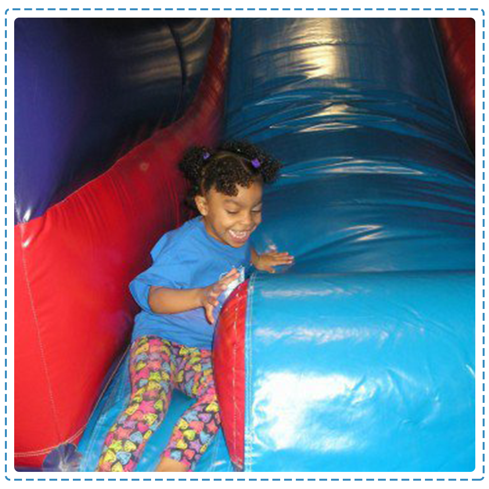 Girl playing