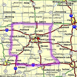 Certificate Of Appreciation - Lansing, MI - Sunrise Cleaning & Construction Services Map - Lansing, MI - Sunrise Cleaning & Construction Services