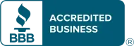 BBB Accredited Business logo.