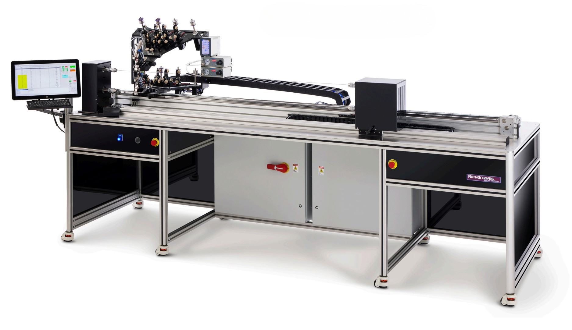 multi-filar winder dual arbor