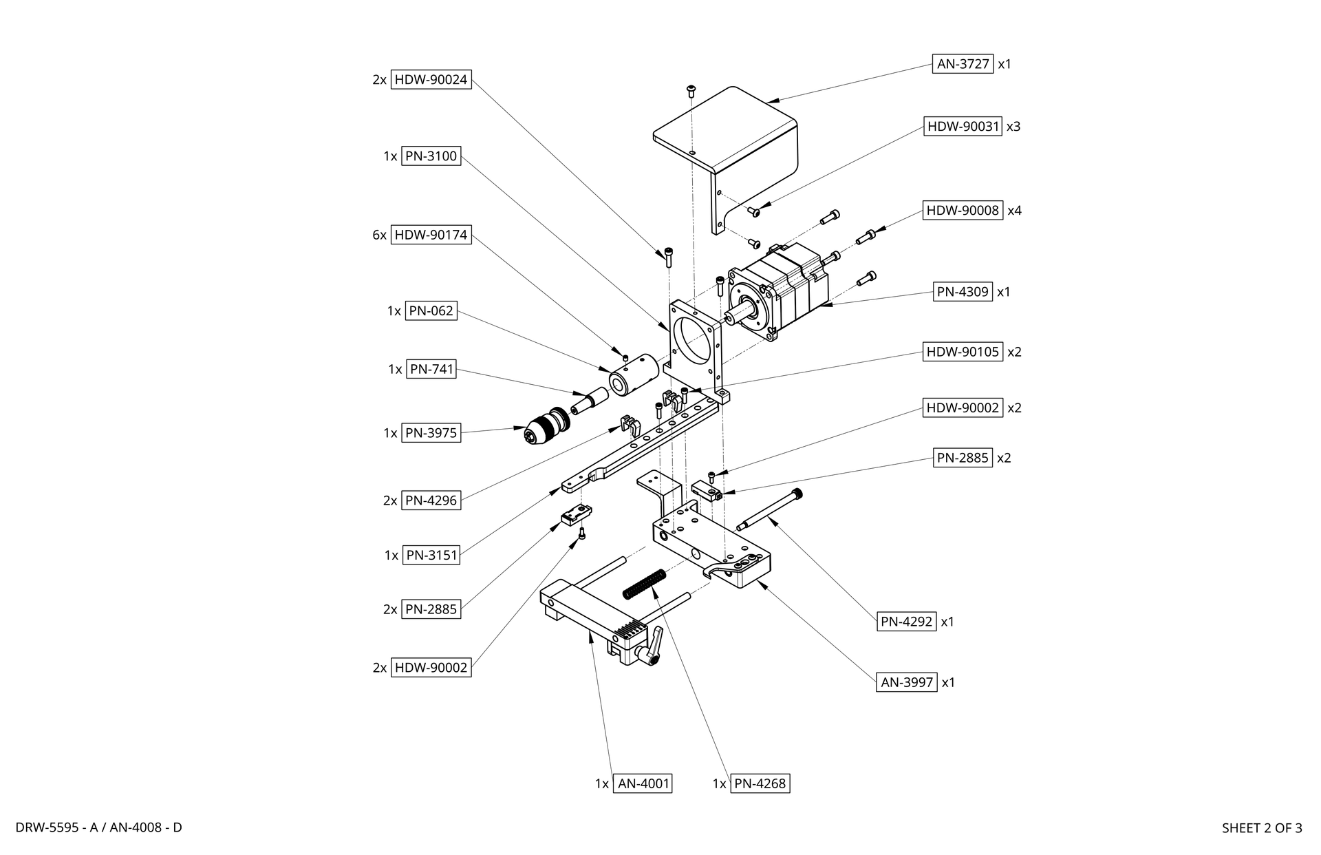 Gray industrial machine with a cylindrical spindle and black mounting frame on a white background rothgreaves coil winder parts