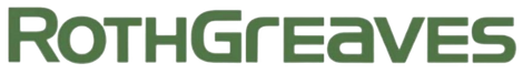 RothGreaves logo in green and gray text on a white background