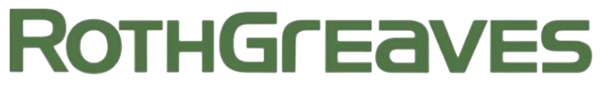 RothGreaves logo in green and gray text on a white background