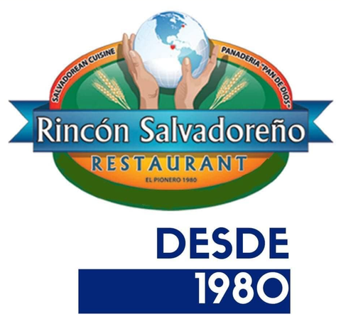 A logo for rincon salvadoreno restaurant dated 1980