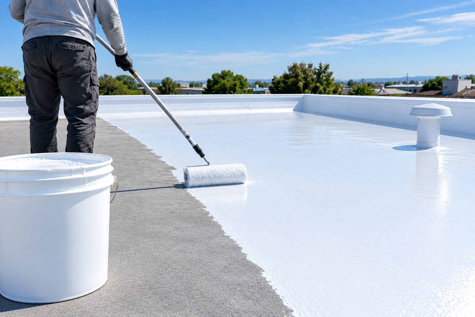 Silicone Roof Coating