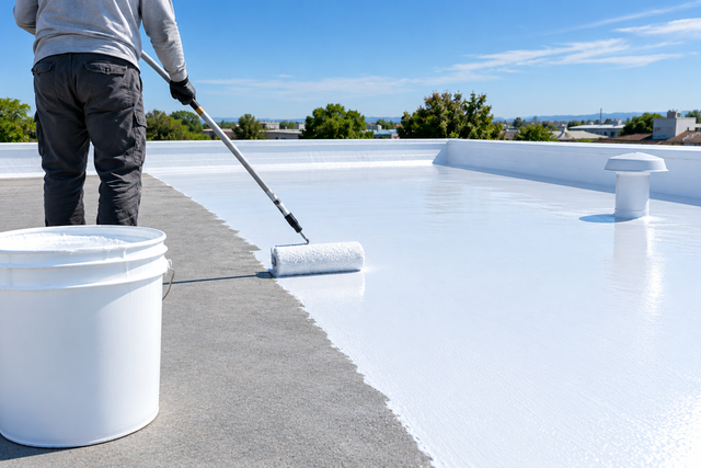 Silicone Roof Coating