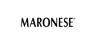 Logo MARONESE in carattere nero su sfondo bianco.