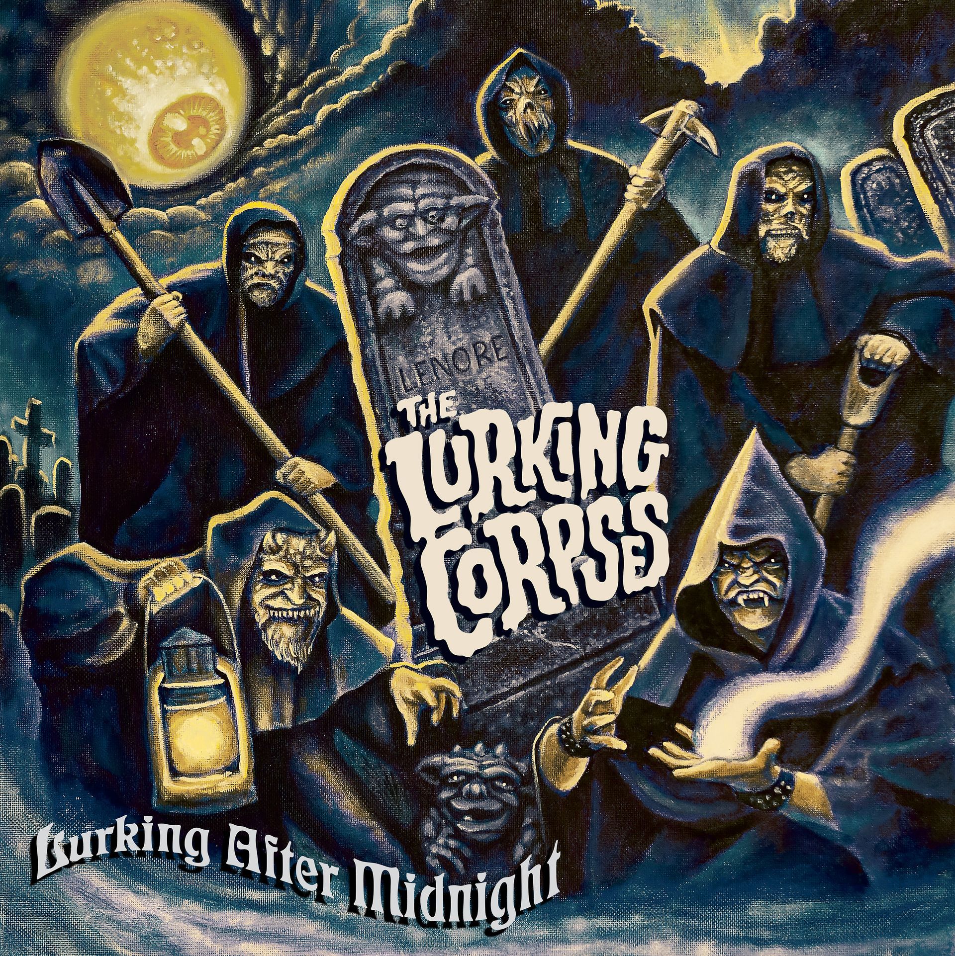The turking corpse lurking after midnight album cover