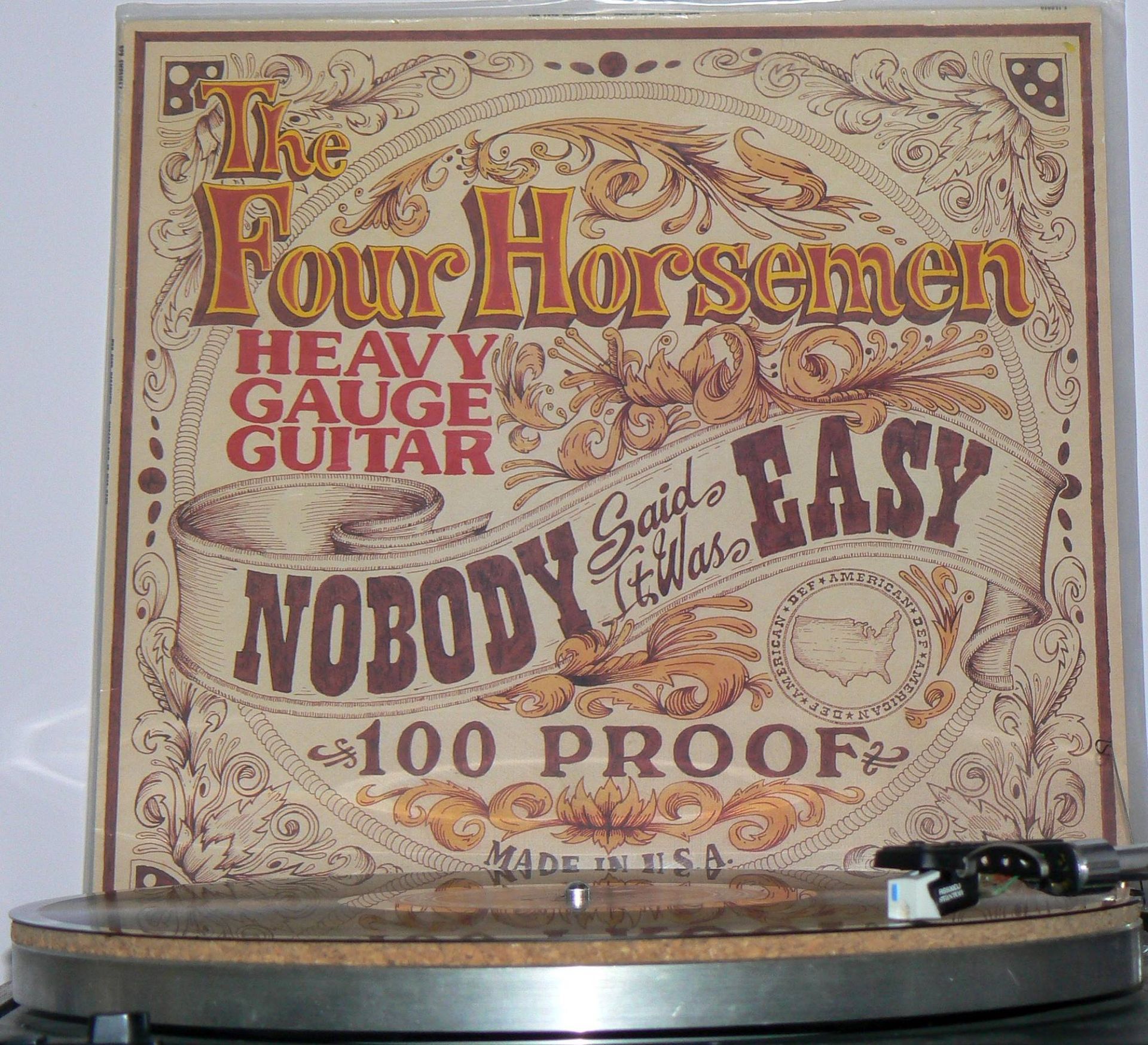 A record of the four horsemen heavy gauge guitar