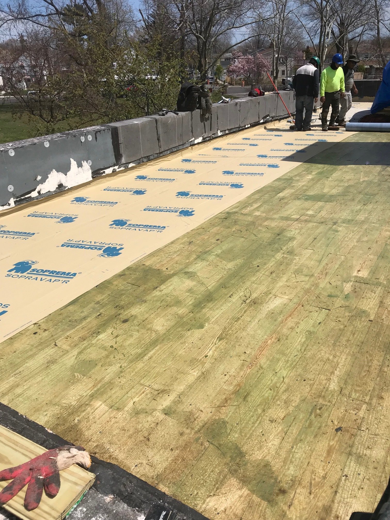 NYC Parks Comfort STation RoofingMasonry Atlas Construction of