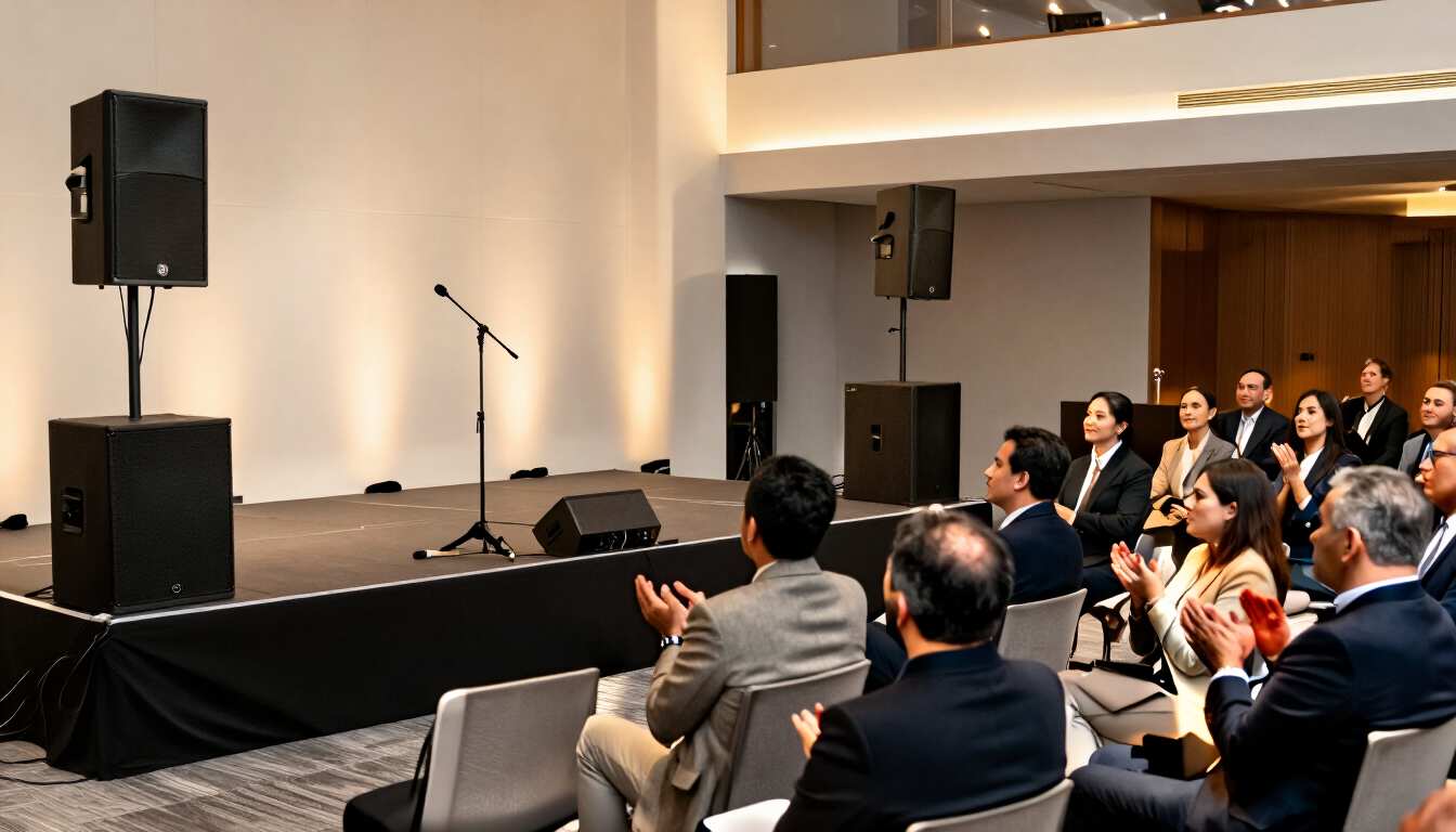 Cómo elegir audio e iluminación para eventos en Cali