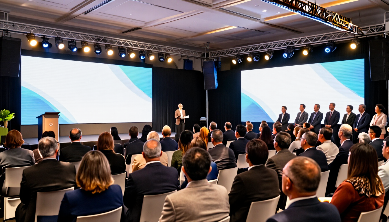 Producción integral de eventos con audio, iluminación y pantallas LED en Cali